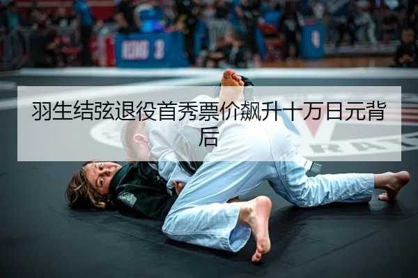 羽生结弦退役首秀票价飙升十万日元背后